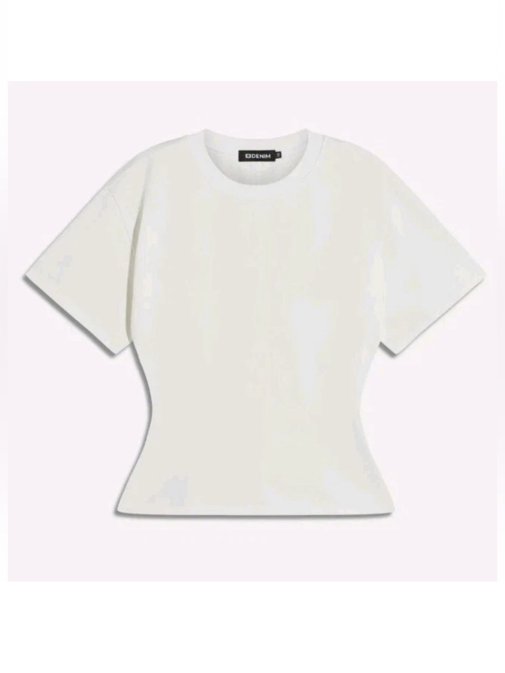 EB DENIM Eero Tee Saddle Size Small Milk NWT